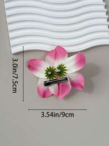 8pcs/Set Hawaiian Flower Hair Clips, Including Hibiscus Flower And Hibiscus Flower Hair Clips, Women Hair Clips, 10pcs/Set Floral Hair Clips, Fashion Artificial Flower Hair Clips, Summer Holiday Beach Party Hair Accessories, Bohemian Style, Elegant Women Hair Clips, Summer Women Hair Accessories, Hair Clips, Hair Claws, Hair Clips, Hair Pins, Hair Barrettes,Festival,Birthday - Multicolor - View 7