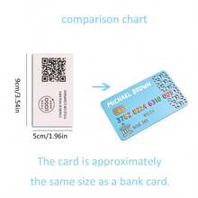 20/50/100pcs Customized Cards, Greeting Cards, QR Codes, Payment Cards, Coupons, Event Cards, Counter Cards For Birthday, Party, Holiday, Wedding, Confession, Place Cards - QR Code Card - View 9