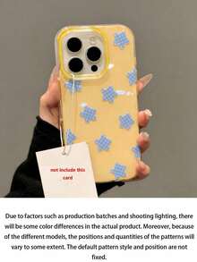 Y2K可爱星星软壳手机壳，适用于 17 Pro Max、17 Pro、17 Air、17、15、16 Pro Max、14 Pro、13、12、11，亮面软壳，礼盒装 - 黃色 - 查看 2