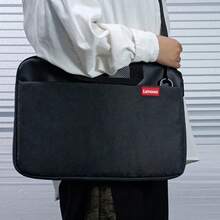 Lenovo B14 Black 16‑Inch Laptop Sleeve, Dual‑Layer Water‑Repellent Shock‑Resistant Laptop Bag, Hand & Shoulder Carry - View 3