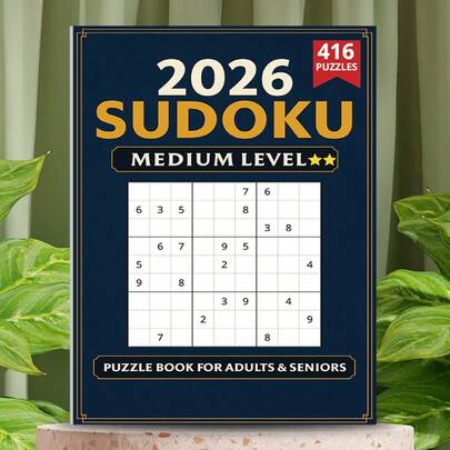 1 cuốn sách tìm từ cỡ chữ lớn mới, những câu đố thú vị phù hợp cho người lớn, người cao tuổi và thanh thiếu niên, giải trí thư giãn hàng ngày, ý tưởng quà tặng tuyệt vời (Không bao gồm bút)