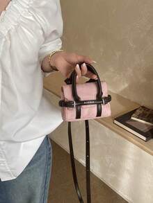 Bolso de hombro/bandolera de alta calidad, versátil, de nuevo diseño, minimalista, elegante y retro - Multicolor - Ver 3