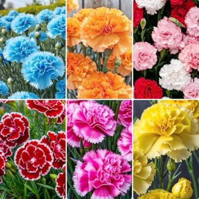 Carnation Dianthus Seeds For Planting 1000pcs Fragrant Flower Seeds For Outdoor Garden Cut Flower Growing