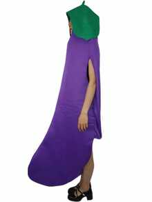 Trang phục hóa trang cà tím hài hước dành cho người lớn, trang phục dự tiệc hóa trang rau củ Halloween. - Nhiều màu - Xem 5