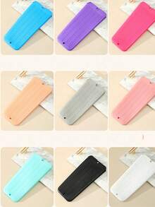 Silicone Heat-Resistant Hanging Pad, Straightener Storage Bag Combo Cosmetic Organizer, Flat Iron/Curling Iron/Hair Tool Travel Makeup Brush Bag, Cosmetic Containers, Travel Essential - Multicolor - View 11