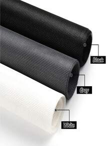 Black Window Screen Mesh Fiberglass DIY Window Mesh Replacement Durable Not Easy To Tear Door Screen For Flies Mosquitoes Provention - Black - View 6
