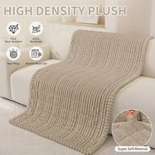 YSTYLE Vỏ bọc tay vịn ghế sofa bằng vải flannel cho ghế 1/2/3/4 chỗ ngồi, vỏ bọc ghế bành, vỏ bọc sofa thân thiện với thú cưng, vỏ bọc sofa bền chắc cho phòng khách. - màu nâu - Xem 4