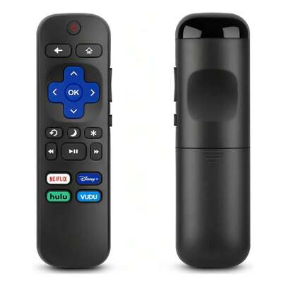 适用于海信、T&CL、Onn、Westinghouse、Insignia、Element、Ro&Ku 电视的替换遥控器