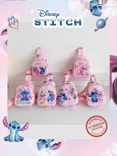 Disney 1 chiếc túi đeo hông thời trang hoạt hình, ví đựng tiền xu cho trẻ em, túi đeo ngực dễ thương, túi đựng tiền xu mini, túi đeo chéo thể thao, túi đựng đồ chơi trẻ em, túi đựng đồ đa năng, túi du lịch.