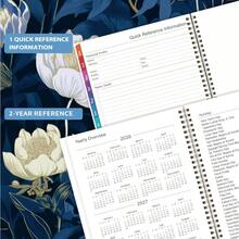 XDL 2026 Planner - Jan. 2026 - Dec. 2026, 8.5" X 11", Planner 2026 Weekly & Monthly, 2026 Calendar With 12 Monthly Tabs, Back Pocket - 2026 Planner - 查看 6
