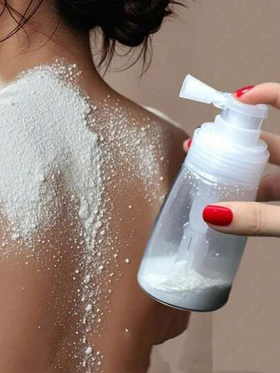 1 Chai xịt phấn - Chống rò rỉ, không mùi, không phốt phát, bằng nhựa, dùng cho móng tay, tóc, sợi - Phụ kiện du lịch, bình rắc phấn đa năng, vật dụng gia đình tái sử dụng, dụng cụ chăm sóc tóc thiết yếu | Thiết kế thời trang | Nhựa bền, bình rắc phấn