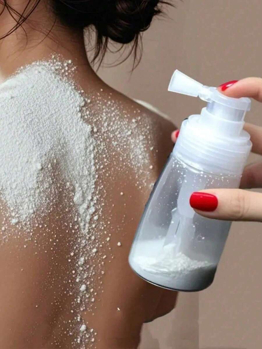 1 pièce Flacon pulvérisateur de poudre - Étanche, sans parfum, sans phosphate, distributeur en plastique pour les ongles, les cheveux, les fibres - Accessoire de voyage, vaporisateur de poudre corporelle polyvalent, article ménager réutilisable, accessoire essentiel pour les soins des cheveux | Design élégant | Plastique, Shaker à poudre - Multicolore - Voir 1