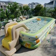 Piscina inflable grande para adultos - Durable PVC, perfecta para fiestas al aire libre y entretenimiento acuático - Monstruo - Ver 5