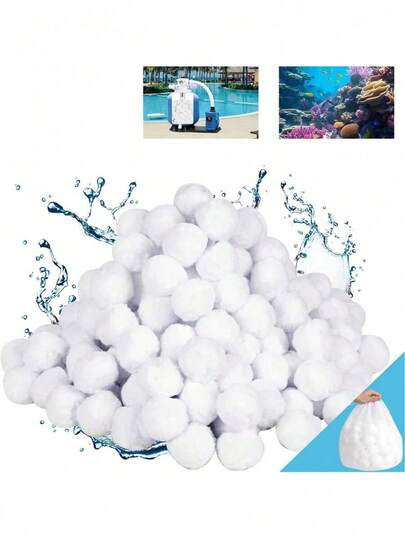 700g/500g/200g Reusable Pool Filter Sand Balls, Efficient Pool Filter Media Replacement For Swimming Pools, Water Pumps