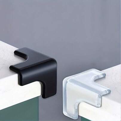 4pcs Kids Safety Corner Guards - Furniture Edge Protectors, Table & Fireplace Bumpers, Lead-Free Material