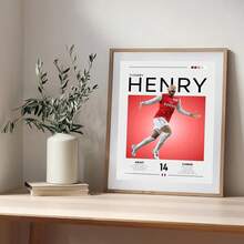 Famous Football Star Poster Modern Inspirational Canvas Painting Picture Soccer Wall Art Home Decoration Print Living Room Decor - Multicolor - View 10