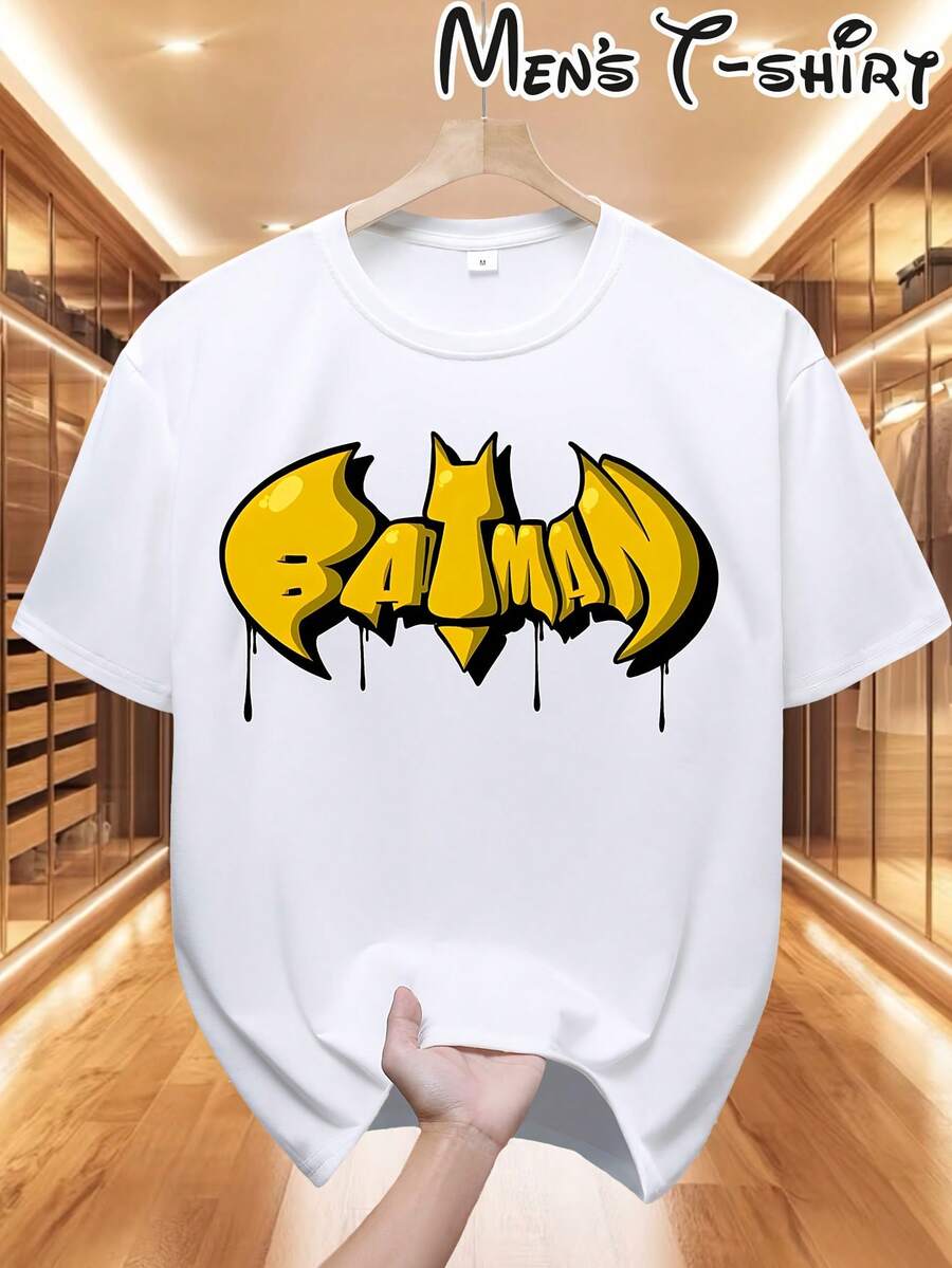 La camiseta de cuello redondo de de de Warner Bros. tiene un diseño moderno, lo que la hace ideal para diversas ocasiones como vacaciones, fiestas y actividades al aire libre. También es un excelente regalo de cumpleaños. - Blanco - Ver 1