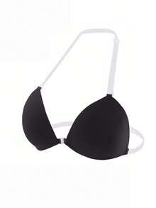 Bra Push-Up Tak Terlihat untuk Wanita, Bra Perekat Tanpa Tali, Tali yang Dapat Dilepas, Cocok untuk Gaun Tanpa Punggung - Clear - View 7