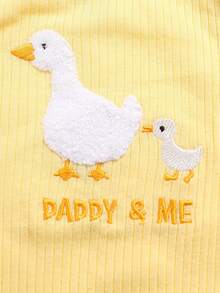 DILAVEL Ensemble de 3 pièces de body pour bébé garçon, manches courtes, printemps/été, nouveau, doux et confortable, respectueux de la peau, motif animal, vêtement d'extérieur - Jaune citron - Voir 5