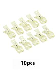 10pcs/5pcs/1pc Large Balloon Arch Clips - Heavy Duty 3.5 Inch Clear Plastic Spring Clips With Ergonomic Handles And Sturdy Bases, Suitable For Balloon Arch Kits, Birthday Decorations, Crafts, Woodworking, Photography Studios, Craft Supplies - Multicolor - View 21