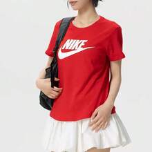 Nike 印花运动T恤 - 紅色 - 查看 2