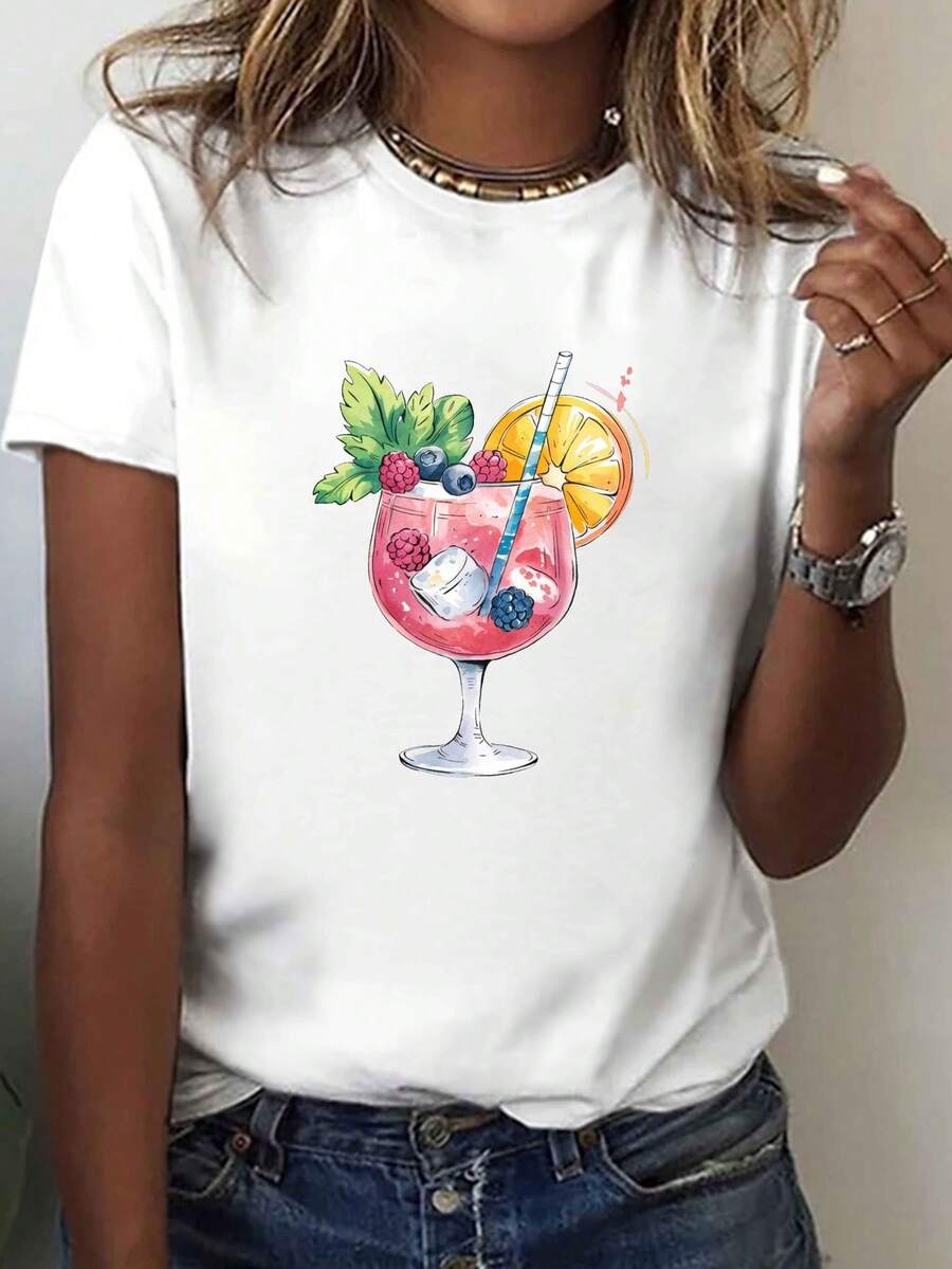 Women T-Shirts - White - View 1