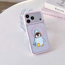 マグネット式黄ばみ防止 | 高級感あふれる2in1アクリルマグネット式スマホケース！スタイリッシュで手触りも良く、実用的な保護機能とマグネット式・耐衝撃設計を融合させた、高級感あふれるケースです。 シャークぬいぐるみペンギンケース  11  17e 手机壳  17e 手机壳 家族、恋人、友人、そして子供たちへのプレゼントに最適です。  14/15/12 Pro Max/16 Pro/17 Pro/14 Pro/15 Plus/13 Pro Max/16e/15 Pro/ 13 pro/Apple  Air/14 Plus/16 Pro Max/14 Pro Max/11 Pro/12 Pro/12/16/13/16 Plus/17/17 Pro Max/15 Pro Max/17e/11 Pro Max - ブルー - チェックする 3