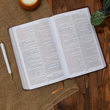 KJV Holy Bible: Gift And Award, Pink Leather-Look, Red Letter, Comfort Print: King James Version - Default - View 9