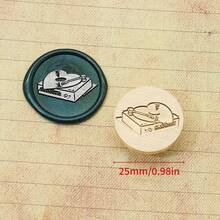 Dark Punk Heart Series Wax Seal Stamp - Perfectly Suitable For Love Letters, Invitations, Holiday Cards, Diaries, Scrapbooks, DIY Crafts - Gold - View 6