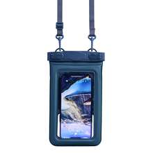 Tteoobl IPX8 Waterproof Inflatable Cotton Phone Pouch, Touch Screen Dry Bag Suitable For Swimming, Diving, Beach, Compatible With IPhone And All Phones Under 7 Inches - Dark Green - View 3