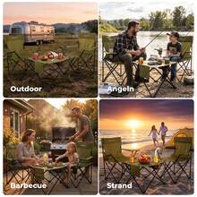 HOMECALL Outdoor Table & Chair Sets - 橄欖綠 - 查看 5
