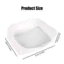 10pcs Reusable Cat Litter Filters - No Need For Manual Pet Waste Liners, With Filters, Durable Polyethylene Material, Universal And Convenient, For Cleaner Litter Box, Easy To Clean And Control Odor, Pet Waste Cat Litter | No Need For Manual Handling - View 12
