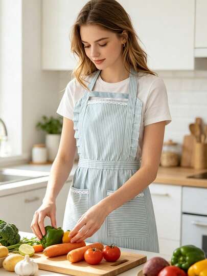 1pc Brown Waterproof Apron (Adjustable Straps) - Features A Tie-Back Design, A Convenient Front Pocket, And Breathable Fabric; An Ideal Choice For Cooking, Baking, And General Kitchen Use. Vintage Solid-Color Style | A Classic Baking Essential | Comfortable To Wear | The Perfect Companion For Baking Enthusiasts And Home Cooks | Timeless, Classic Look | Durable Materials | The Top Choice For Home Chefs....