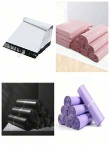 10pcs Extra Large Thick Courier Mailing Bags, Sealed Packaging Bags, Logistics Storage Envelopes, Available In Multiple Colors For Clothing Transportation - J-Multicolor - View 2