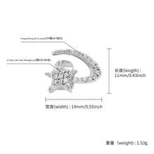 14K镀金镶钻牙套，2件装嘻哈风牙套，含适配工具，男女通用定制镶钻假牙套 - 彩色 - 查看 9