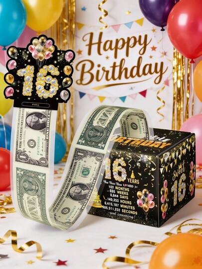 Party Activity Props & Favors, Christmas Gifts, Birthday Gift Box, Holiday Festival Celebration Gift Pack For Events & Gifting, Graduation Party Supplies, Birthday Decorations, Party Favors