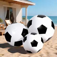 1 buah Bola Sepak Tiup Raksasa Bahan PVC Bola Pantai Kreatif Cocok Untuk Pantai, Rumput, Pesta Luar Ruangan, Alat Peraga Permainan, Dekorasi Pesta - Bola sepak besar - View 1