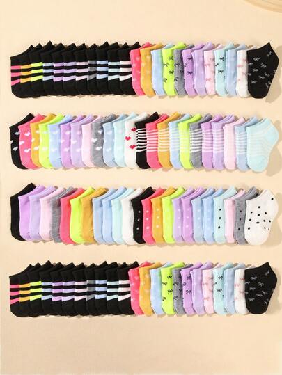 20 đôi tất dễ thương ngẫu nhiên cho bé sơ sinh và trẻ nhỏ, họa tiết sọc, trái tim, nơ, chấm bi, unisex, kiểu dáng tối giản thoải mái, phù hợp cho bé từ 0-36 tháng, mọi mùa, có thể dùng làm tất cho bé sơ sinh, tất cho trẻ mới sinh, tất cho trẻ nhỏ, cũng thích hợp làm quà tặng trang trí Halloween, Lễ Tạ ơn, Giáng sinh.