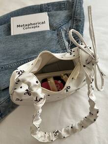 Túi đeo chéo tay nữ thời trang mới năm 2026, kiểu dáng đơn giản tối giản, chất lượng cao, thích hợp cho người đi làm. - trắng - Xem 5