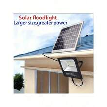 Luz de LED con energía solar, con sensor automático, bombilla LED blanca brillante, adecuada para jardín, garaje, camino, patio, césped, balcón y otros espacios exteriores - luces solares - Ver 11