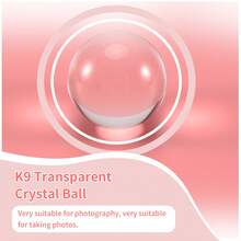 Transparent Color Glass Crystal Ball Healing Sphere Photography Props Ball Decor 30Mm - A - View 4