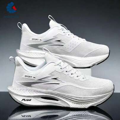 2026 Men's New Breathable Mesh Running Shoes, Lightweight Soft Sole Shock Absorbing Comfortable Hiking Sneakers For Outdoor Sports