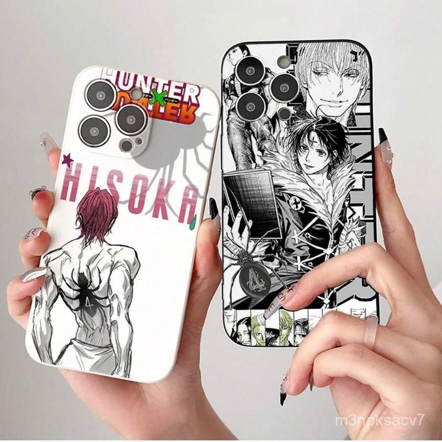 Starland ✨ Funda de teléfono texturizada, funda de teléfono bonita, funda de teléfono transparente Full-Time Phantom Troupe, funda de silicona, adecuada para teléfonos Apple, fundas de teléfono, 11 Pro Max, 12 Pro Max, 13 Pro Max, 14 Pro Max, 15 Pro Max, 16 Pro Max, 17 Pro Max, Air, Galaxy S20 Ultra, S21 Ultra, S22 Ultra, S26 Ultra, A34, A54. Para ver más modelos, haga clic para obtener detalles. - Modelo 5848 2 (Borde transparente) - Ver 1