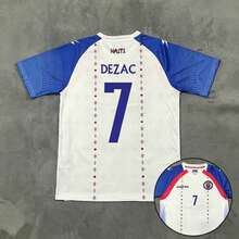[48-Hour Shipping] Haiti National Team 2026-2027 Season Away White And Blue Short-Sleeved Football Jersey With Multiple Player Numbers 2 / 4 / 7 / 9 / 10 / 11 - 18號 - 查看 3