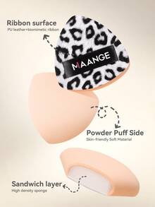 MAANGE 4/5pcs Multi-Functional Velvet Makeup Sponges, Dry & Wet Use, Portable For Travel, Makeup, Home Decor, Vanity, Bedroom, Cosmetic Accessories, Makeup Sponge, Affordable, Christmas Gift - Multicolor - View 10