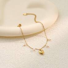 Popular Floral Bracelet For Women, Niche Design, Multi-Layer Stacking, Delicate And Versatile Accessory - 金色7-1 - 查看 9