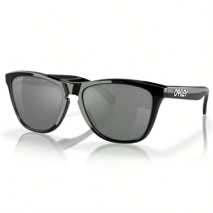 Oakley Frogskin Sunglasses |  | Men Sunglasses - Màu đen bóng / Vàng hồng Prizm - Xem 1