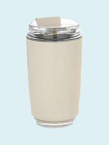 Tasse à café portable haut de gamme en acier inoxydable 304, gobelet isotherme, double usage chaud & froid, tasse de couple, tasse de voiture - Multicolore - Voir 12