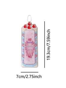 1 PC Adorable 4-Piece Card Holder With Student Snapshots Storage Case For Fan Displays And Accessories - Multicolor - View 3