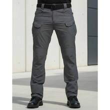 IX7 Waterproof And Windproof Military Tactical Trousers - 灰色 - 查看 1